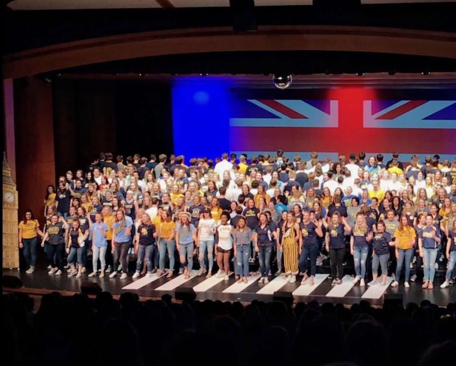 Choir at their Celebrate show last spring.