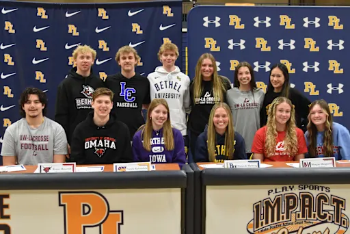 Twelve PLHS student-athletes sign national letter of intent