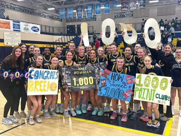 PLHS basketball players reach milestone