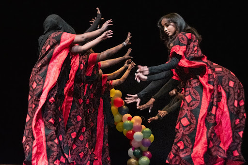 Members of the PLHS Muslim Student Association during last year's cultural festival. Photo credit: Panha ’Danny’ Nong